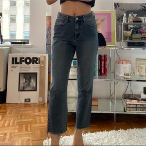Pacsun Mom Jeans (vintage blue grey color)